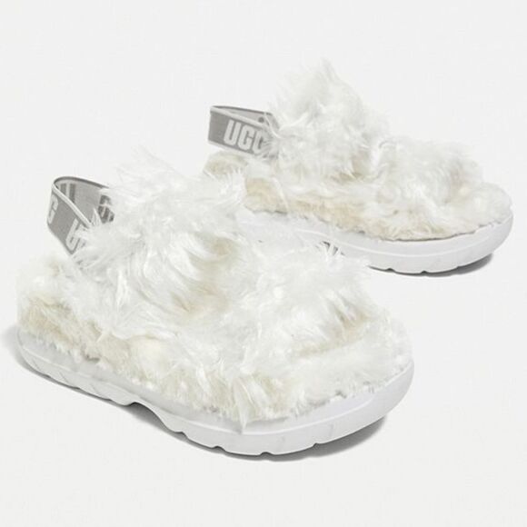UGG Fluff Sugar Sandals - Picture 1 of 6
